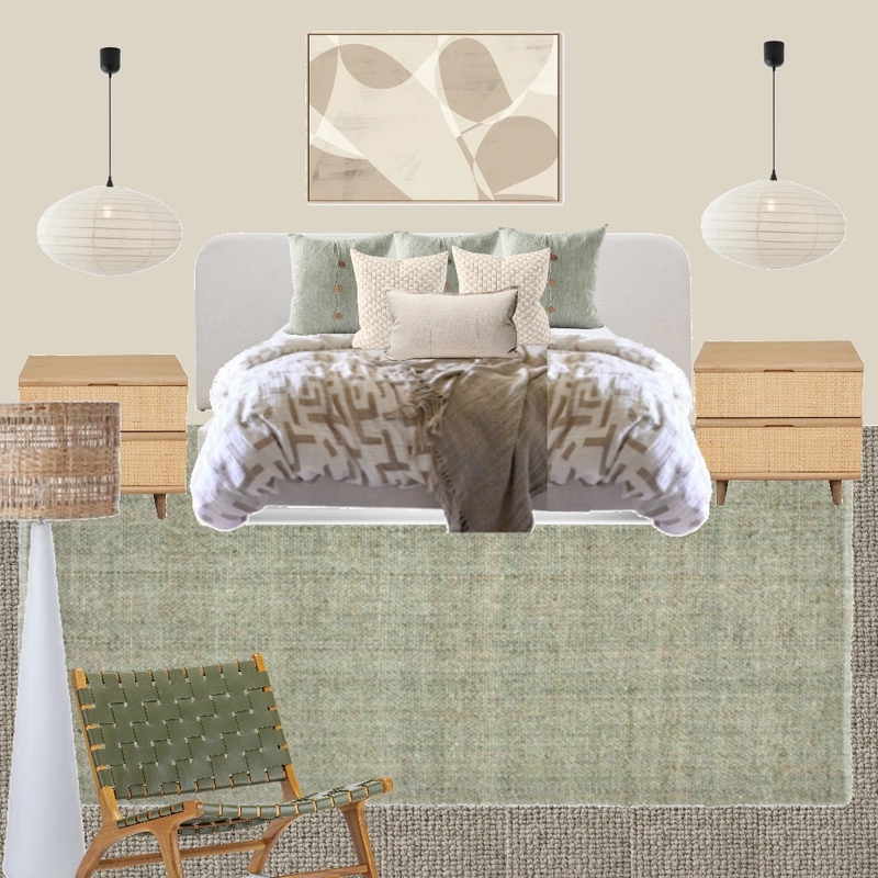 Serene Bedroom Mood Board by Manea Interior Design & Styling on Style Sourcebook