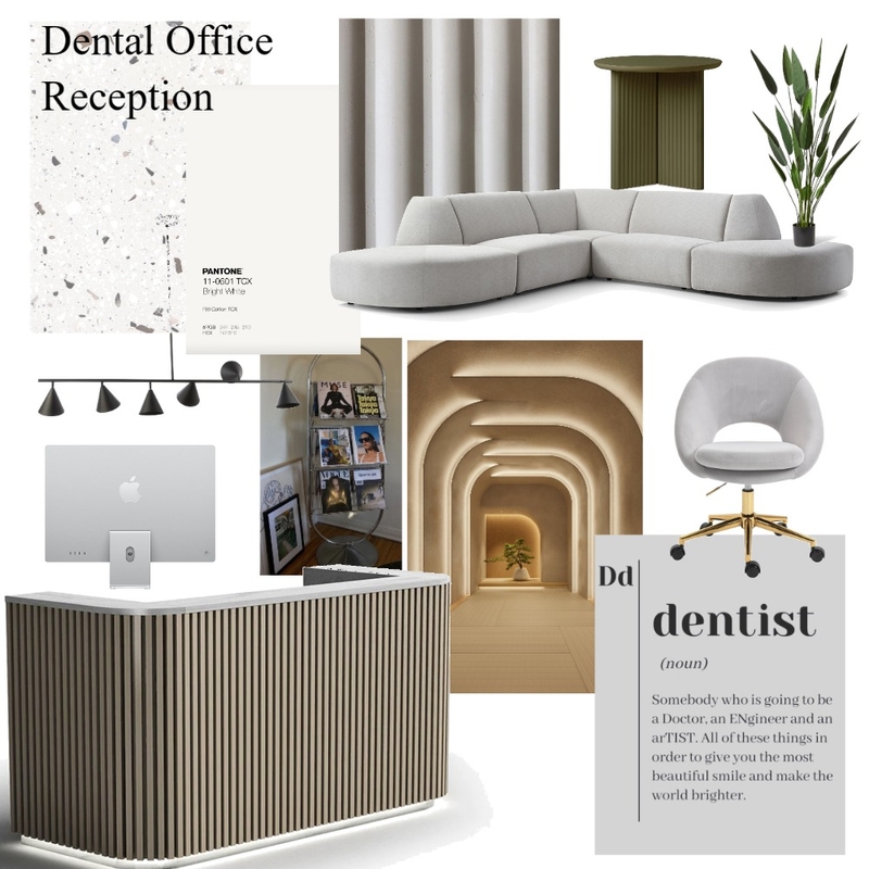 Dental Office Reception Mood Board by venetimar on Style Sourcebook