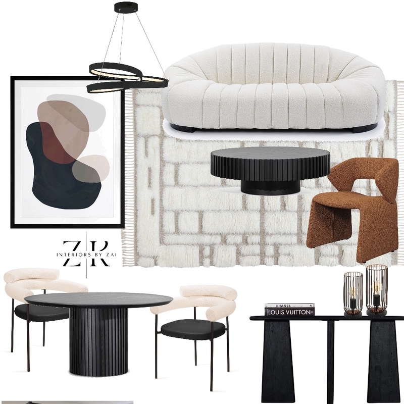 Contemporary Home Mood Board by Interiors By Zai on Style Sourcebook