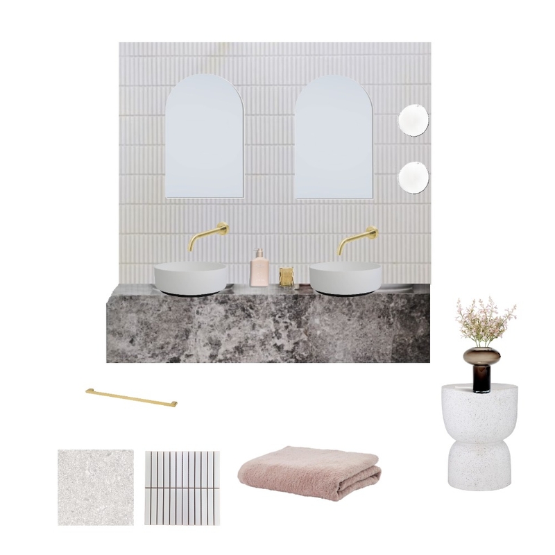 bathroom sample board part c v2 Mood Board by Efi Papasavva on Style Sourcebook