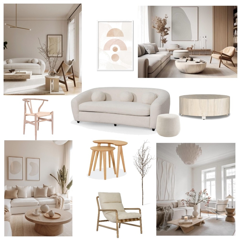 Living Scandinavian PART A Mood Board by Efi Papasavva on Style Sourcebook