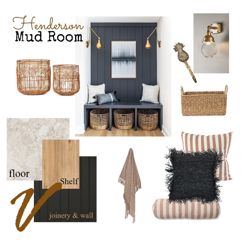 Henderson Mud Room Mood Board by sheree@voguekitchens.com.au on Style Sourcebook