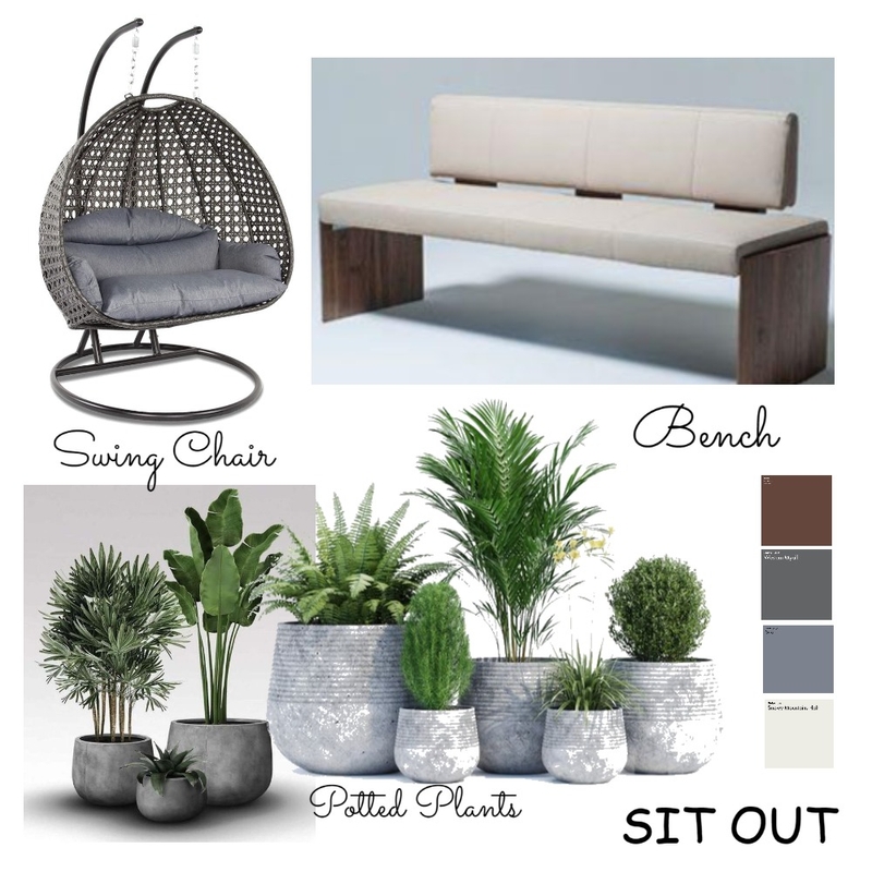 SIT OUT Mood Board by Oeuvre Designs 2 on Style Sourcebook