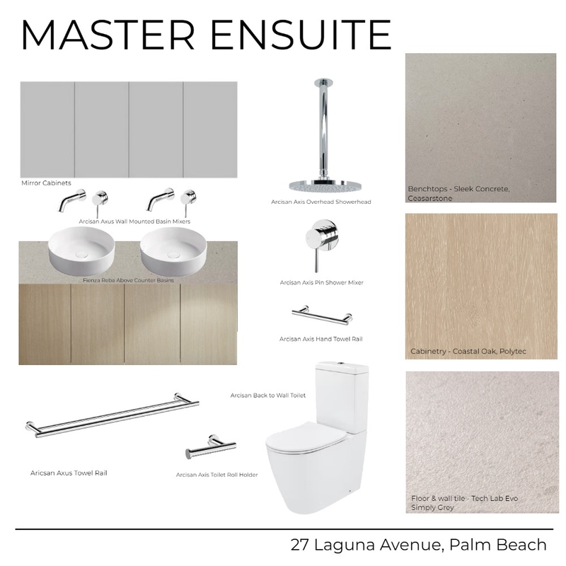 27 Laguna Avenue - Ensuite Master (Light) Mood Board by Kathleen Holland on Style Sourcebook