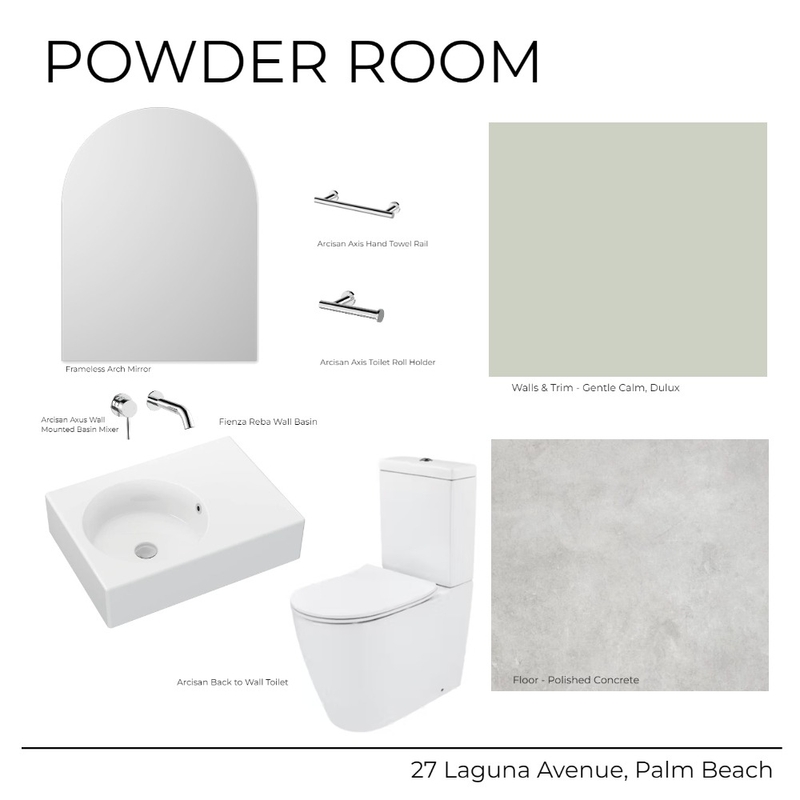 27 Laguna Avenue - Guest Powder (White) Mood Board by Kathleen Holland on Style Sourcebook