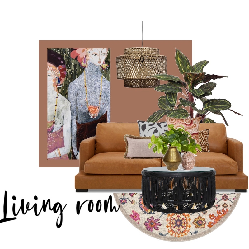 Bohemian Living Room 2 Mood Board by Mood Board Love on Style Sourcebook