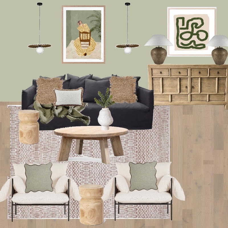 Organic living Mockup Mood Board by Manea Interior Design & Styling on Style Sourcebook