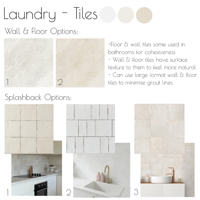 Hunter Valley - Laundry Tiles Mood Board by Libby Malecki Designs on Style Sourcebook