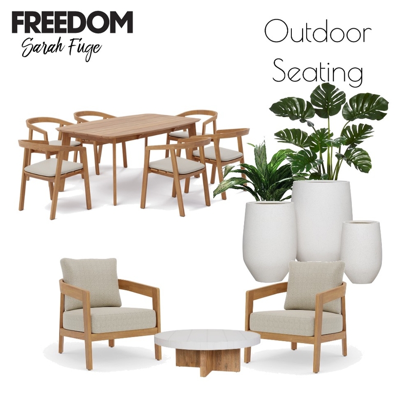 Sara Rayment Outdoor Seating Mood Board by Sarah fuge on Style Sourcebook