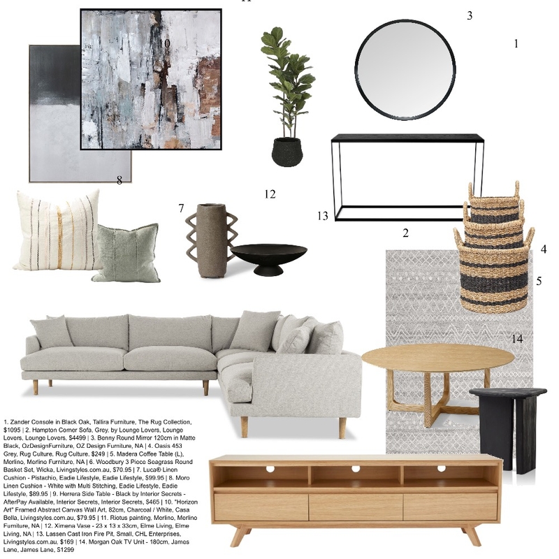 Living room Mood Board by Ceeabraham on Style Sourcebook