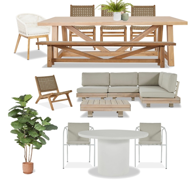 Emily Smeed - Alfresco Dining Mood Board by Brisbane Lounge Lovers on Style Sourcebook