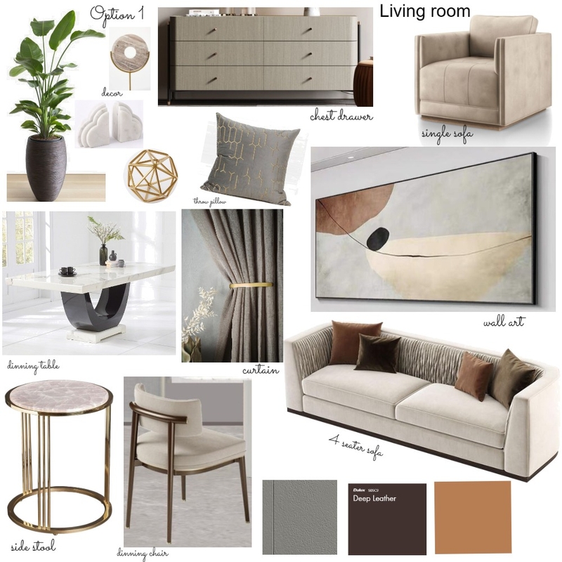 obuse living room 1 Mood Board by Oeuvre designs on Style Sourcebook