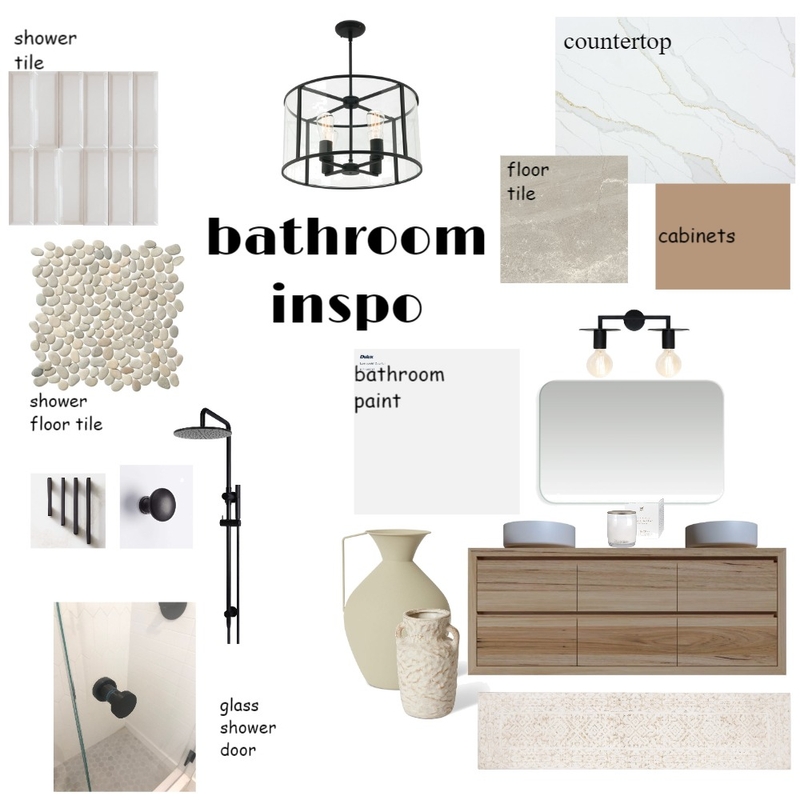 Hannah's Bathroom Mood Board Reno Mood Board by harpercoledesign on Style Sourcebook