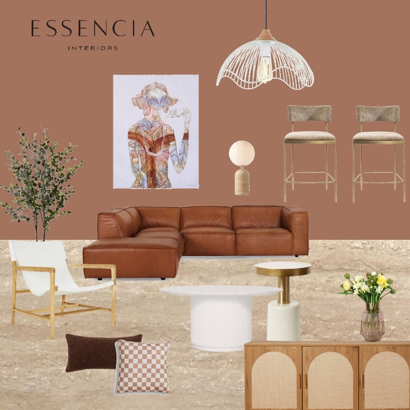 Modern Living Mood Board by Essencia Interiors on Style Sourcebook