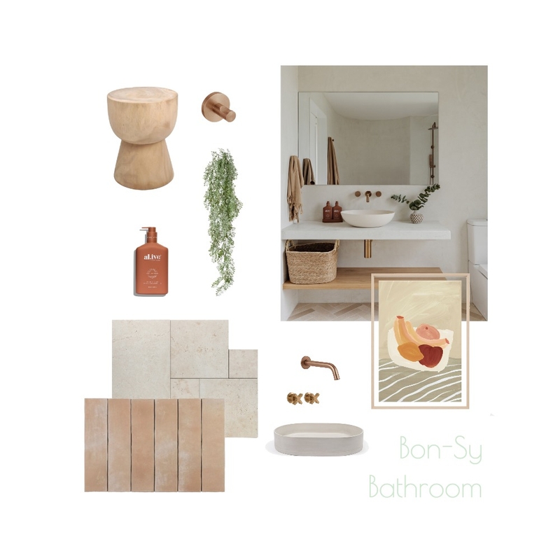 Bon-Sy Bathroom Moodboard 2 Mood Board by jasmine@online-edu.com on Style Sourcebook