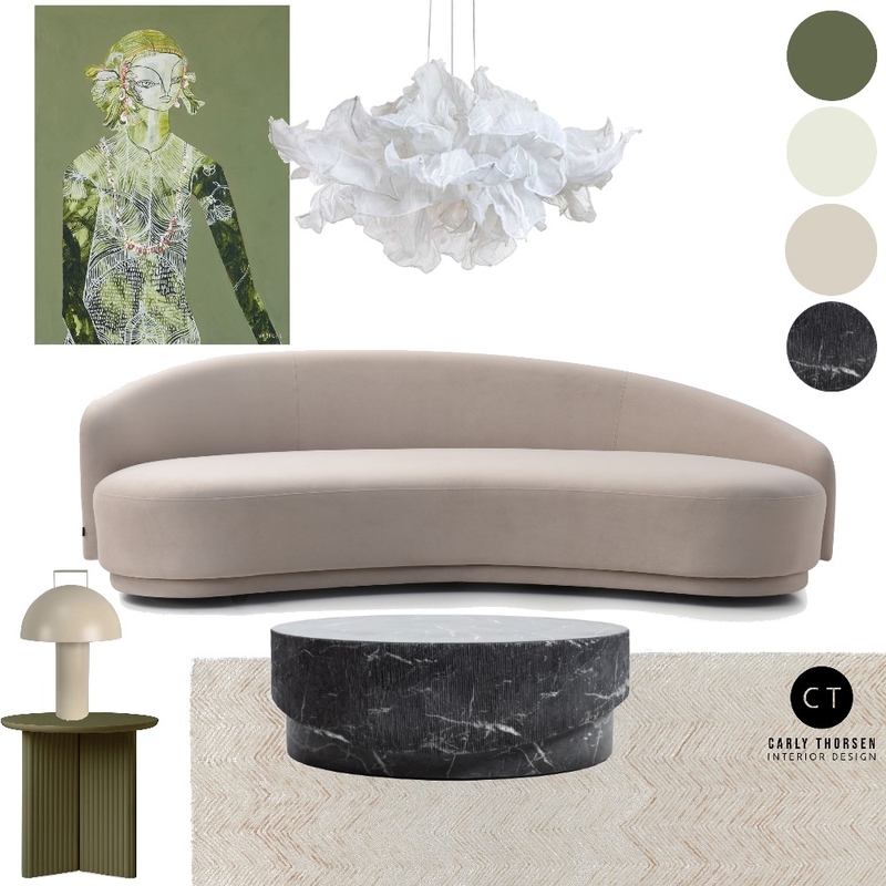 Green living Mood Board by Carly Thorsen Interior Design on Style Sourcebook