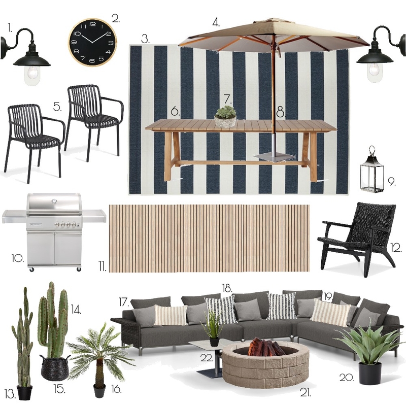 Module 9 the indoors outdoors Mood Board by lwood on Style Sourcebook