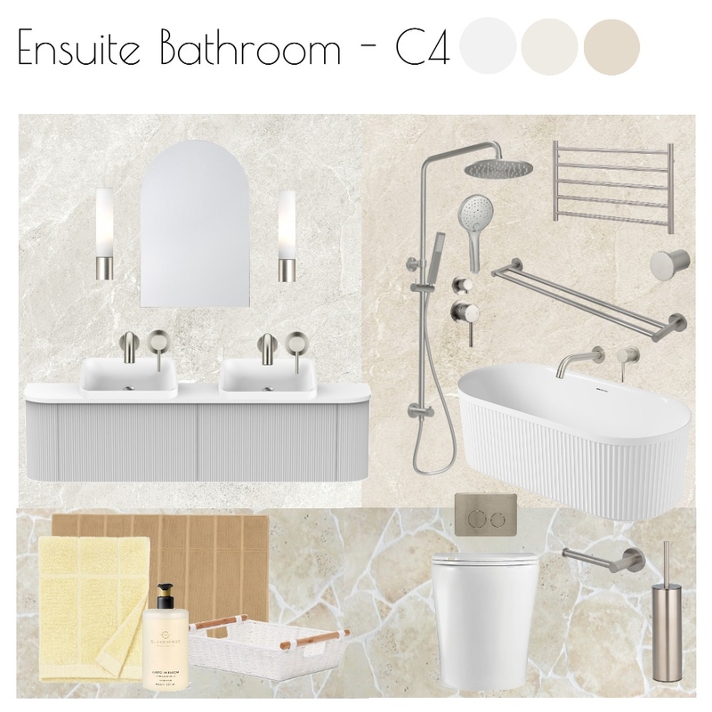 Hunter Valley - Master Ensuite C4 Mood Board by Libby Malecki Designs on Style Sourcebook