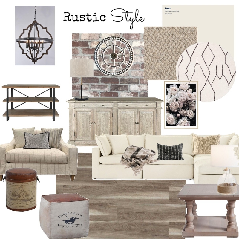 Rustic style Mood Board by colleenjthomas on Style Sourcebook