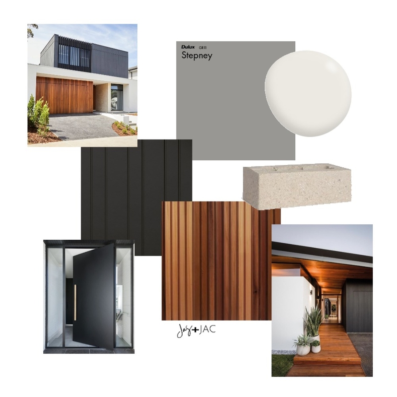 Blackburn External Façade Mood Board by Jas and Jac on Style Sourcebook