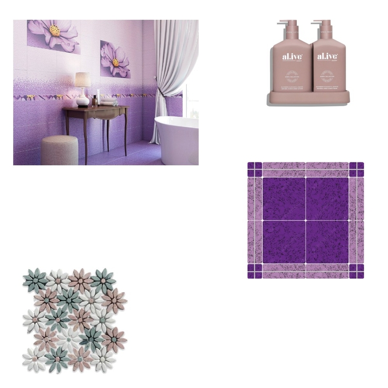 Violet Bathroom Mood Board by Valida1 on Style Sourcebook