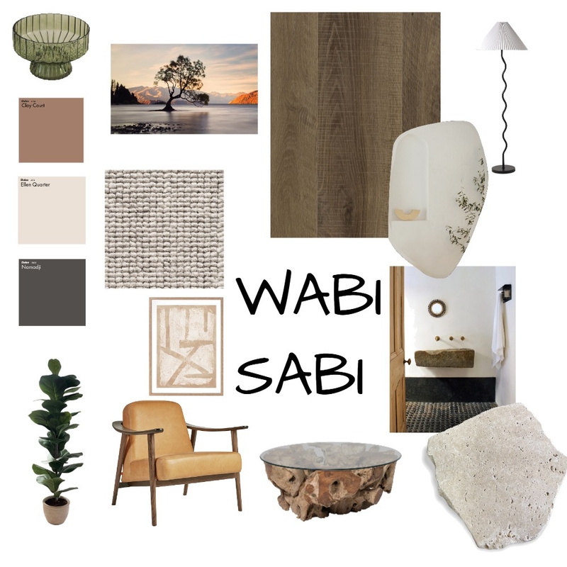 Wabi Sabi Module 3 Mood Board by Jlp426 on Style Sourcebook