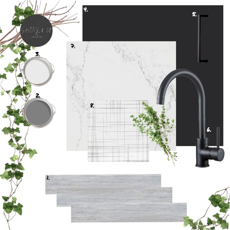 Kitchen Material Board Mood Board by Savvy & Co. on Style Sourcebook