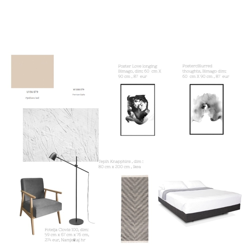 sPAVAĆA SOBA Mood Board by acikovic on Style Sourcebook