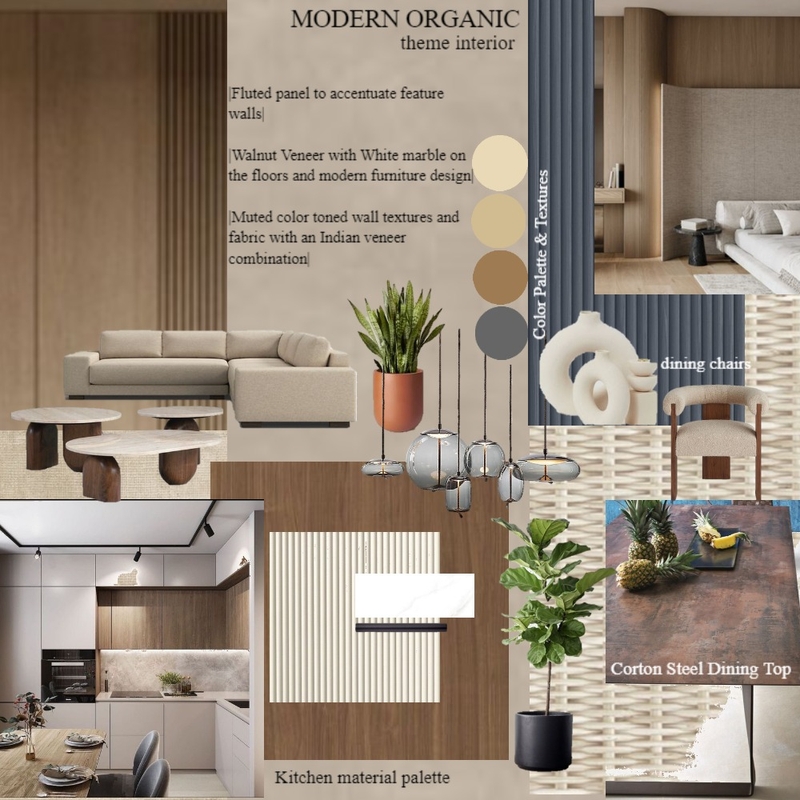 modern organic Mood Board by sonakshi.bora@gmail.com on Style Sourcebook