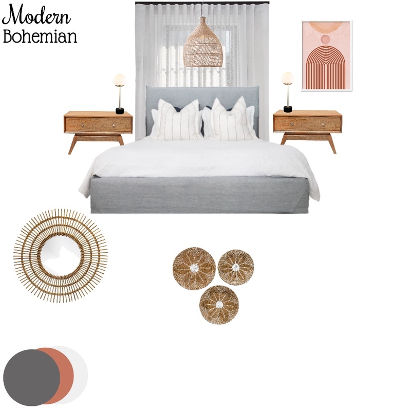 Bohemian Bedroom Mood Board by Chantelsander on Style Sourcebook