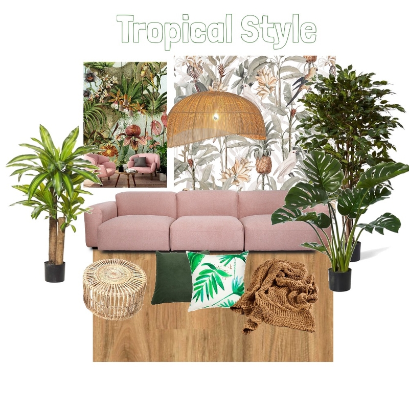 Tropical style Mood Board by Grace MY on Style Sourcebook