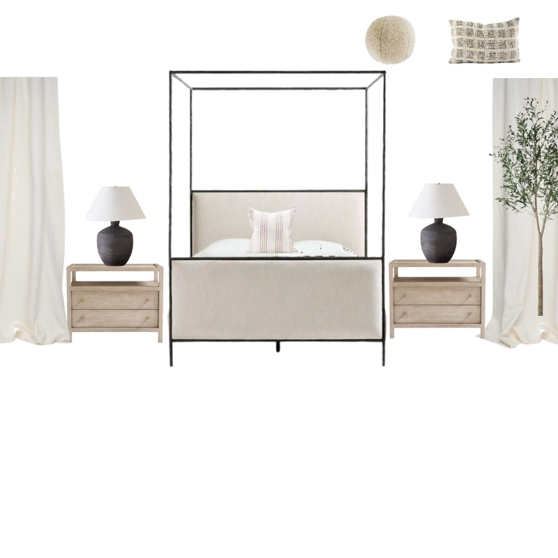 Modern Organic Bedroom Style Board Mood Board by jordana.n on Style Sourcebook