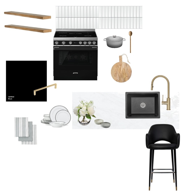 Kitchen Mood Board - Module 9 Mood Board by MichelleVanWyk on Style Sourcebook