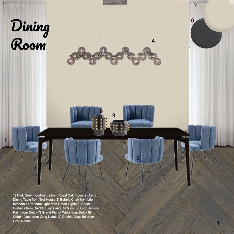 Dining Room Mood Board by DanV on Style Sourcebook