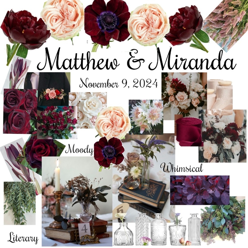 Matthew & Miranda 11.09.24 Mood Board by botanicalsbykb@gmail.com on Style Sourcebook