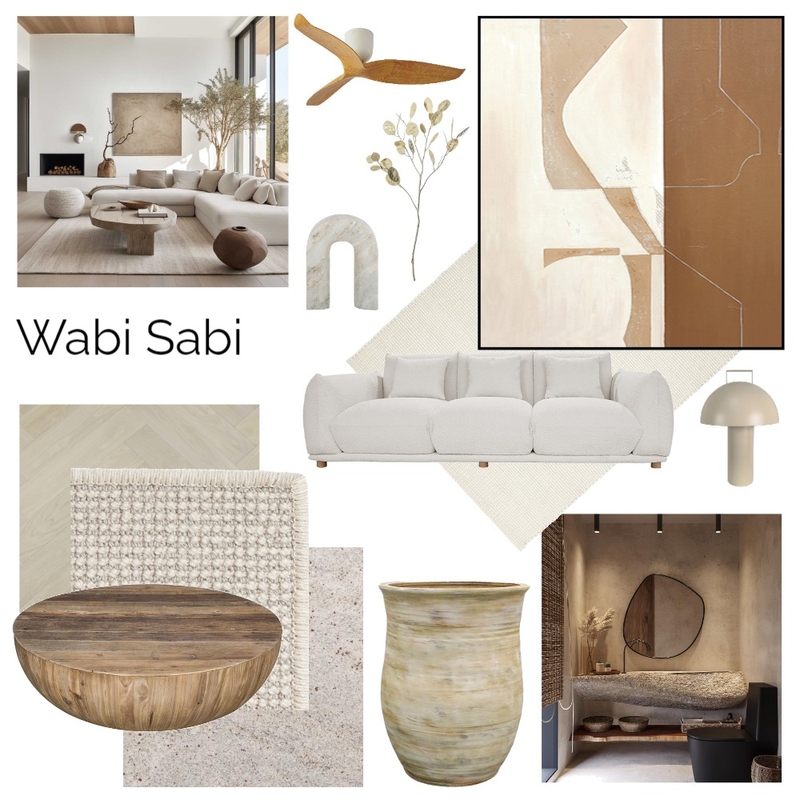 Wabi Sabi Mood Board by kimberly_s88@outlook.com on Style Sourcebook