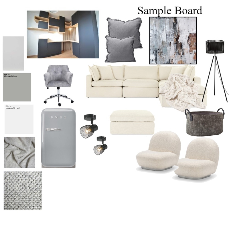 Sample Board for the Pj Lounge Mood Board by Hundz_interiors on Style Sourcebook