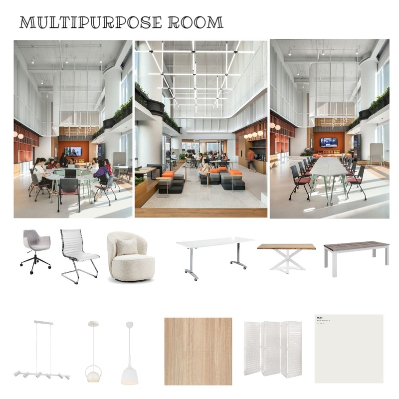 MULTIPURPOSE ROOM Mood Board by JSR on Style Sourcebook