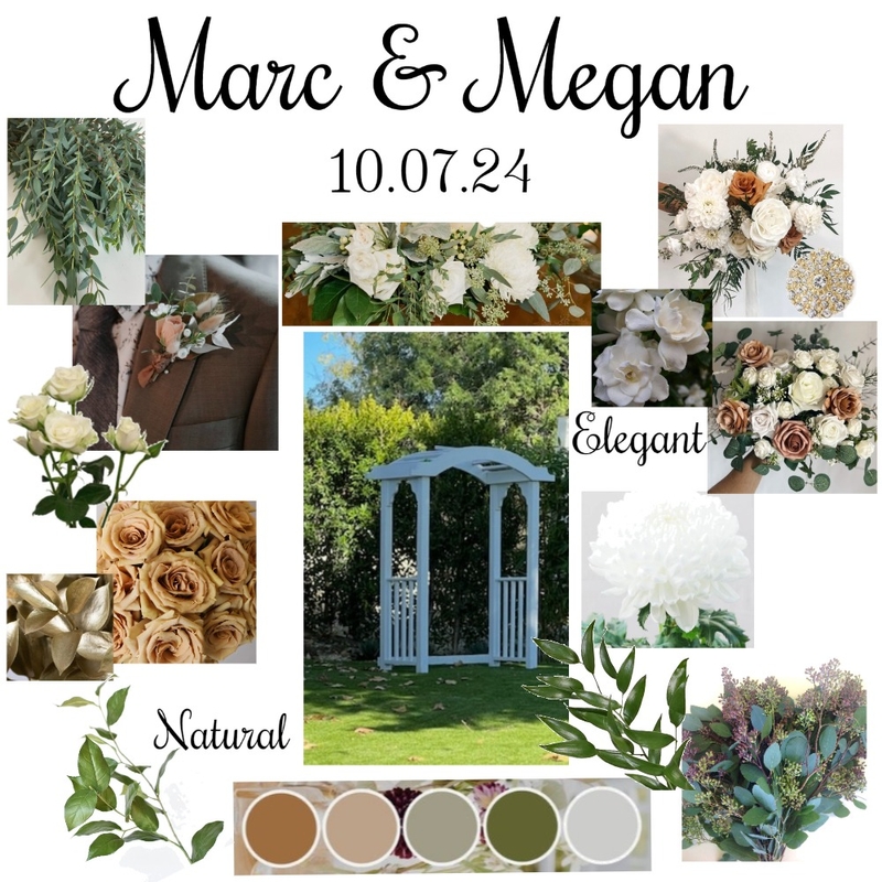 Marc & Megan 10.07.24 Mood Board by botanicalsbykb@gmail.com on Style Sourcebook