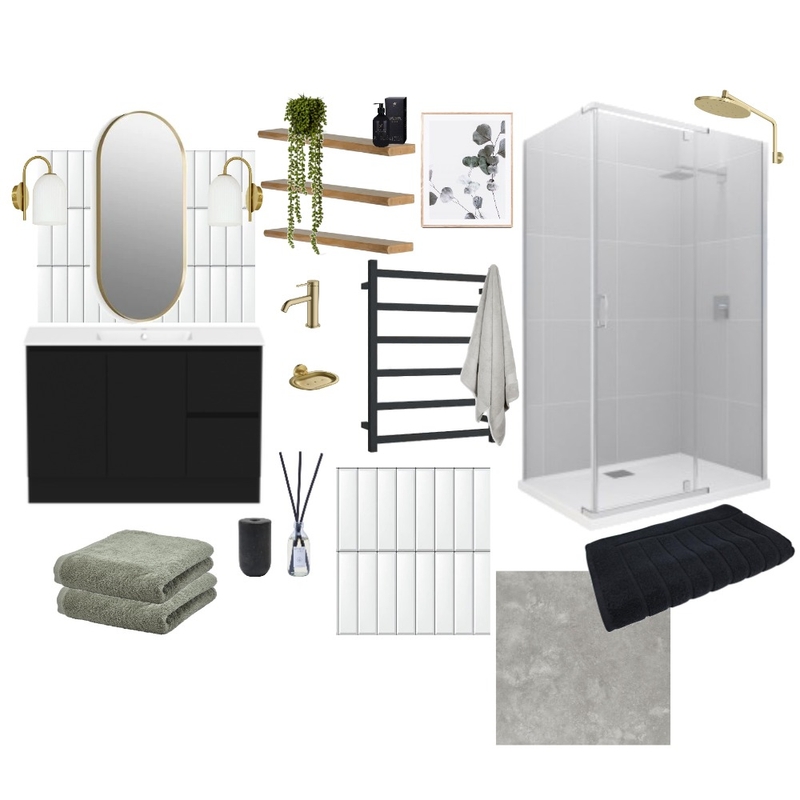 Bathroom Mood Board - Module 9 Mood Board by MichelleVanWyk on Style Sourcebook