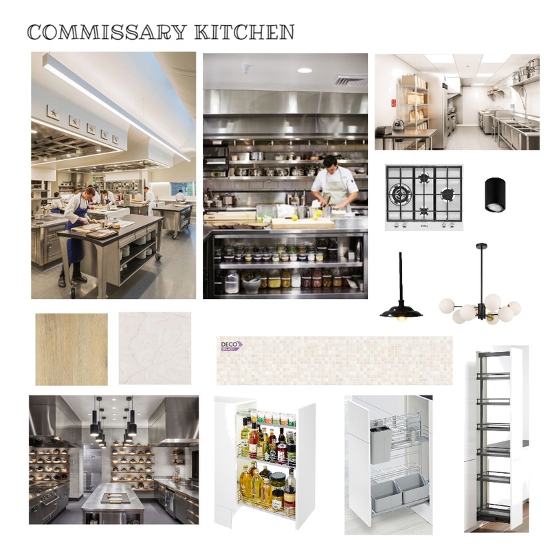 COMMISSARY KITCHEN Mood Board by JSR on Style Sourcebook