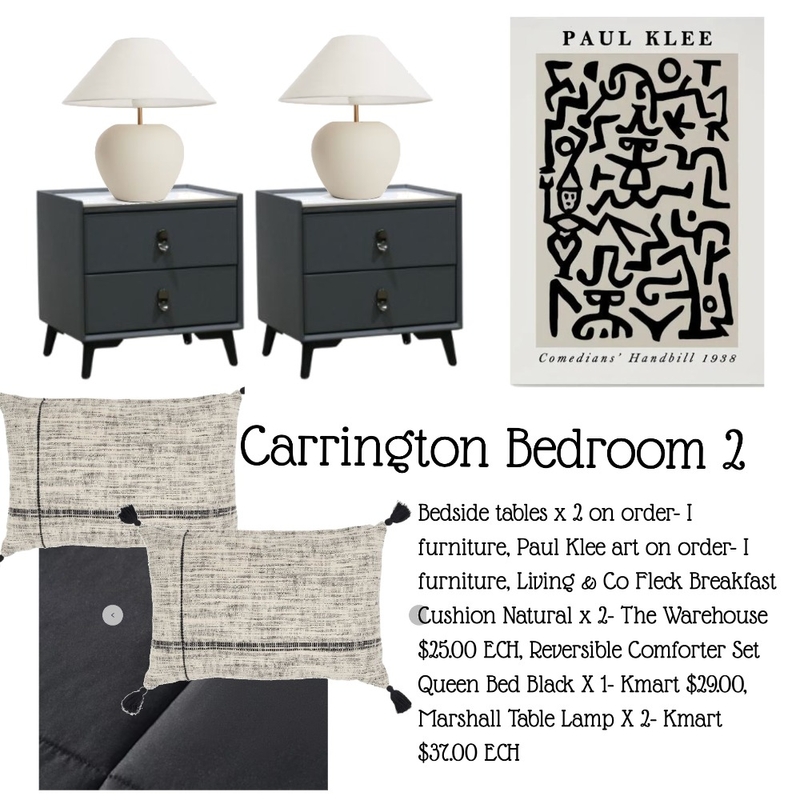 Carrington Bedroom 2 Mood Board by lydiapayne on Style Sourcebook