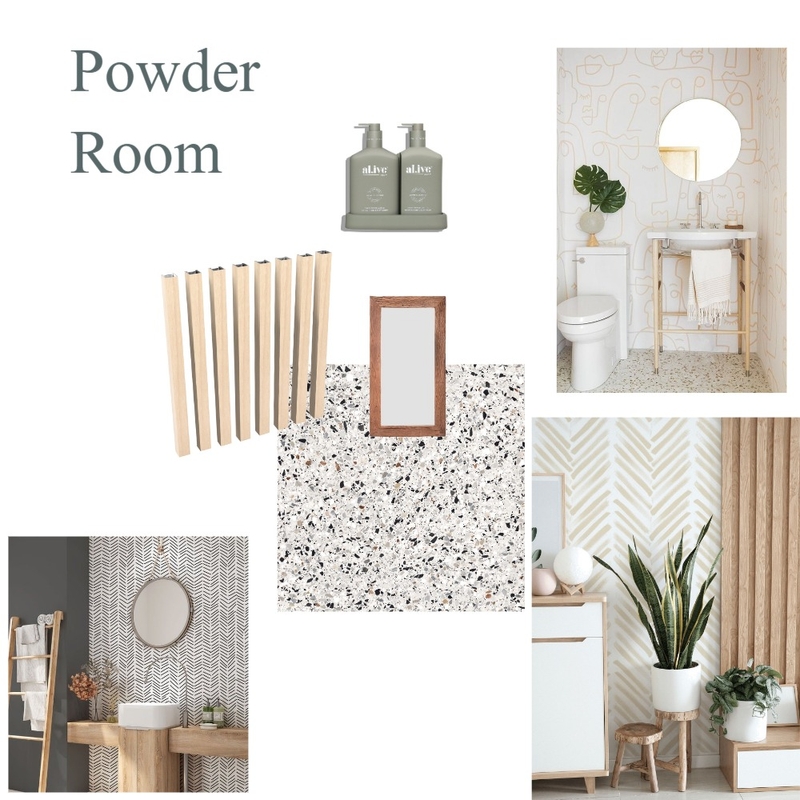 Powder Room Mood Board by Alberny on Style Sourcebook