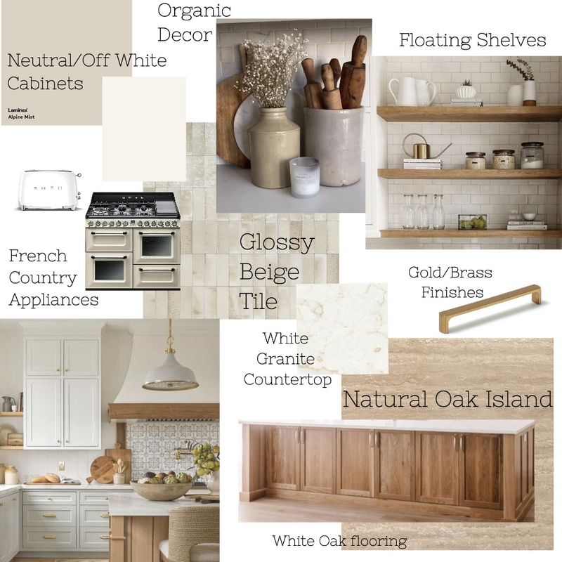 Modern Organic Kitchen Mood Board by Mykieduffeck on Style Sourcebook