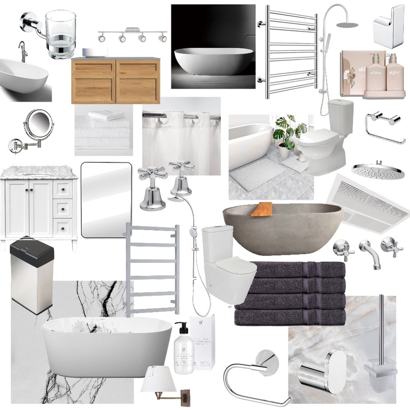 Bathroom Mood Board by aaroneaird@hotmail.com on Style Sourcebook