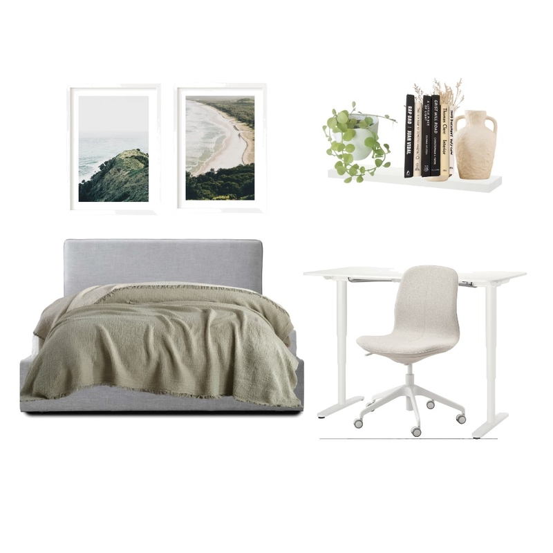 Guest bedroom / study Mood Board by gawinka on Style Sourcebook