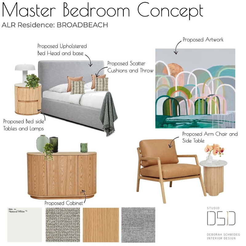 ALR RESIDENCE MasterBed Mood Board by Debschmideg on Style Sourcebook