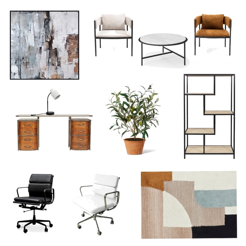 Office Mood Board by Brenda Malcolm on Style Sourcebook