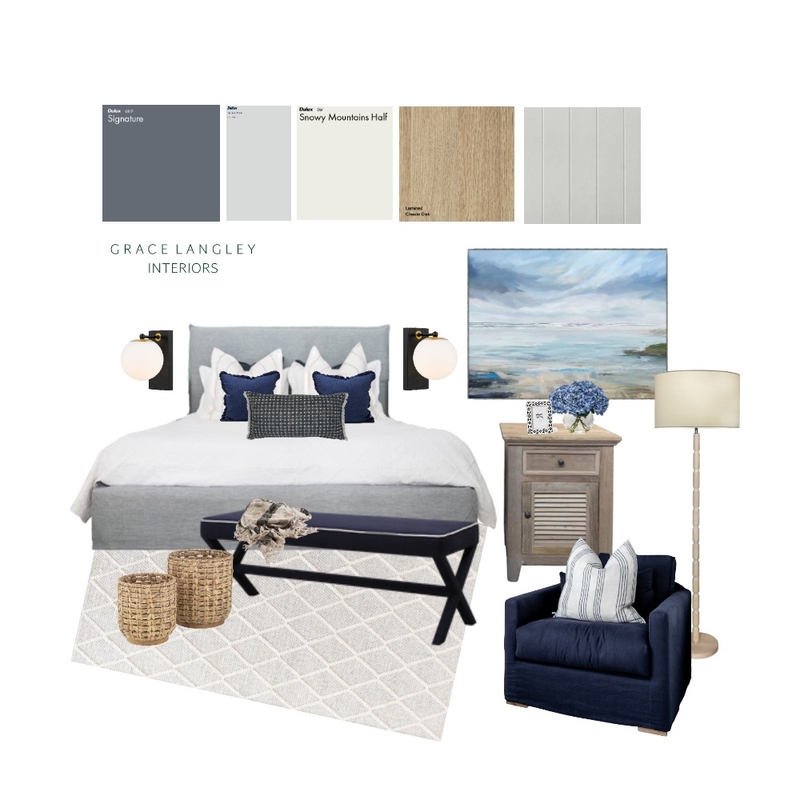 Moody Bedroom Mood Board by GraceLangleyInteriors on Style Sourcebook