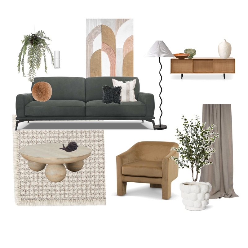 Living room Mood Board by Kate Yakhimovich on Style Sourcebook